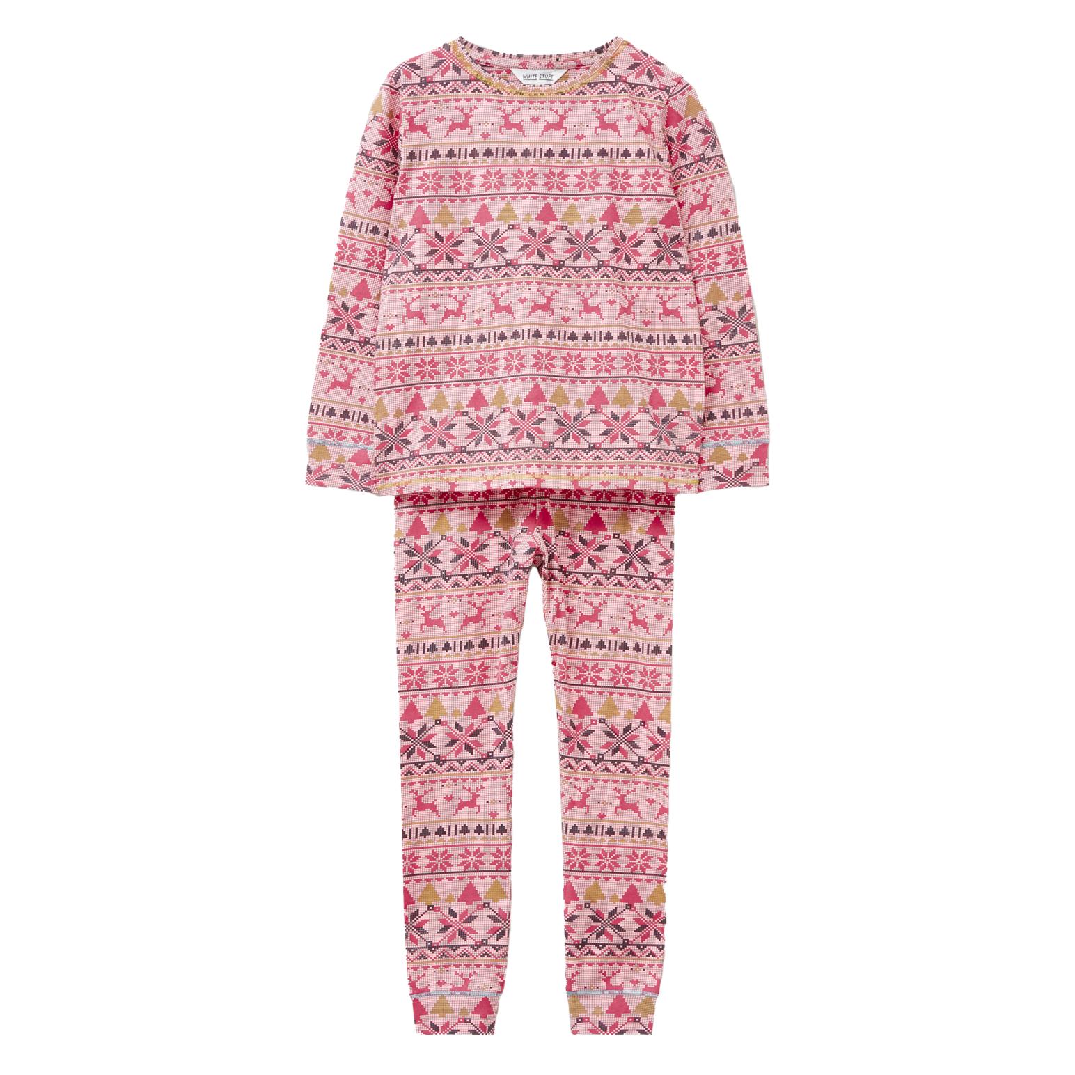 White Stuff Fairisle Printed PJ Set